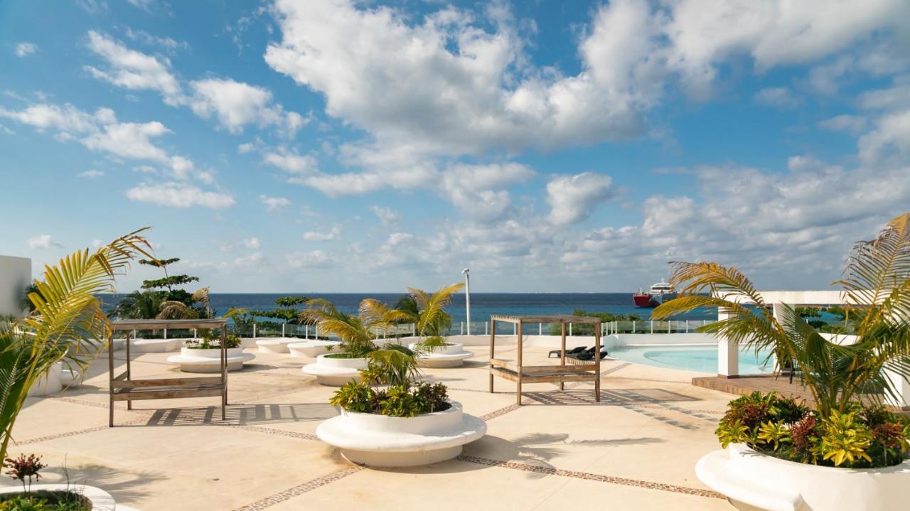 Estudio En Cozumel Con Vista Al Mar, Condominio Con Alberca A1 Екстер'єр фото
